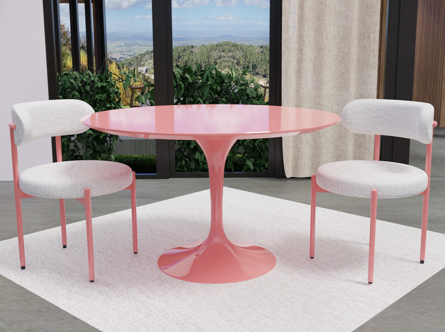 Table Tulipe - total look